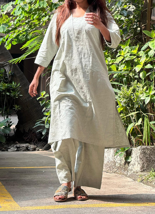 Mint Green Kurta Set